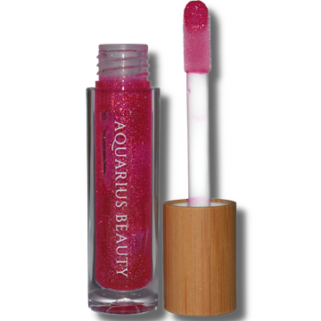 cupid pink holographic lip gloss cruelty free 